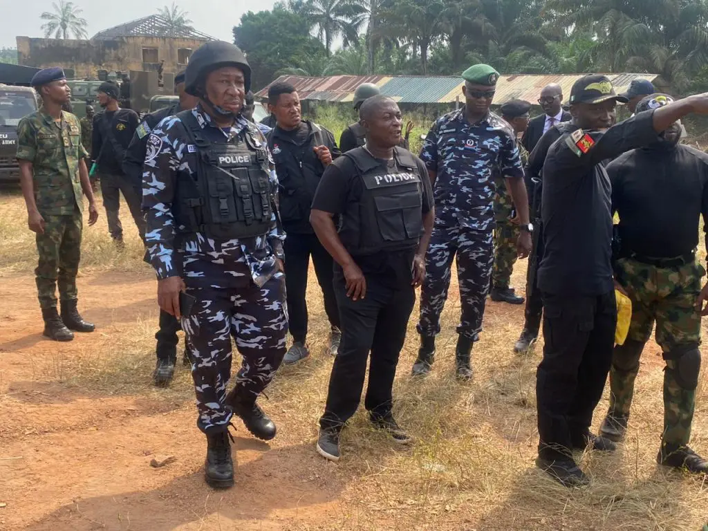 Joint security operation dismantles criminal hideout in Imo