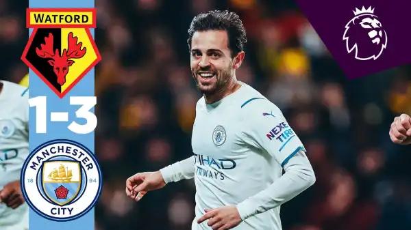 Watford vs Manchester City 1 - 3 (Premier League 2021 Goals & Highlights)