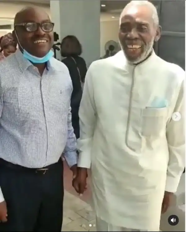 Joke Silva Shares Recent Video Of Olu Jacobs Amid Death Rumour