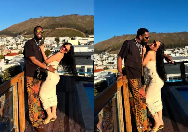 Dbanj Shows Off Romantic Pictures With His Wife