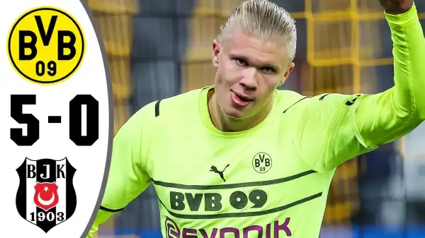 Dortmund vs Besiktas 5 − 0 (Champions League 2021 Goals & Highlights)