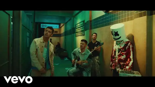 Marshmello x Jonas Brothers - Leave Before You Love Me (Video)