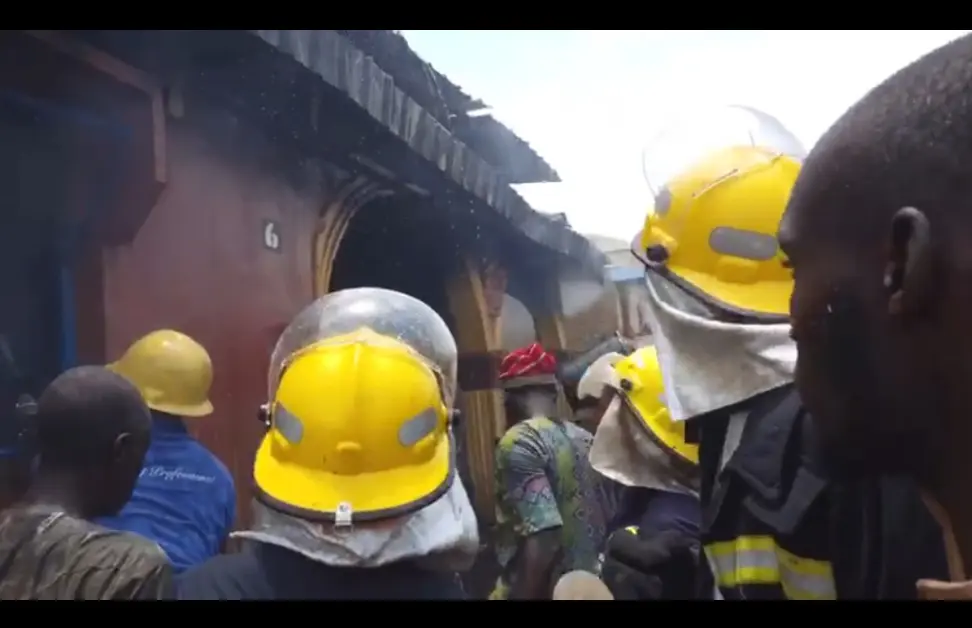 Properties worth millions of naira destroyed by fire in Oyo