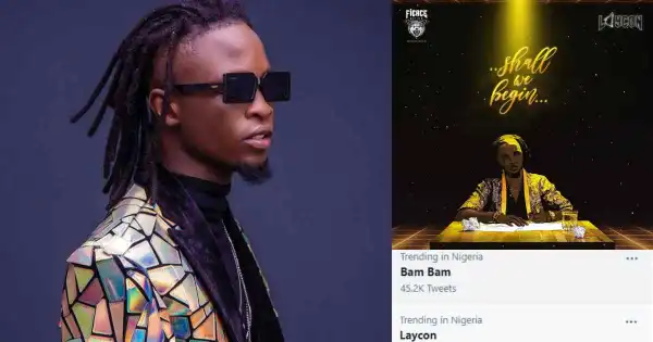 #SWBtheAlbum: ‘Bam Bam’ Trends As Laycon Releases Debut Album ‘Shall We Begin’