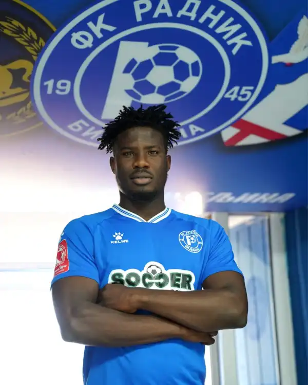 Transfer: Bosnian club FK Radnik Bijeljina sign Nigerian forward