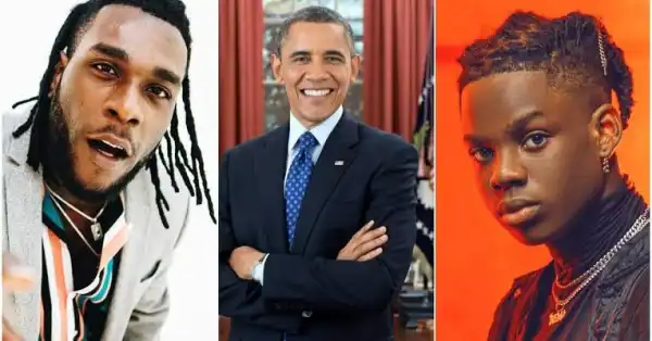 Rema, Burna Boy, Arya Starr’s Songs Make Obama’s Favourite Music Of 2022