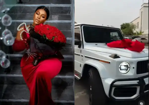 Destiny Etiko acquires the latest G-Wagon car as her Valentine’s gift