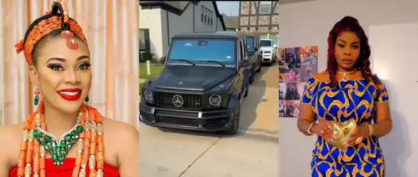 Drama Ehi Ogbebor And Lover Mock Twin Sister Amid Luxury Car Show-Off