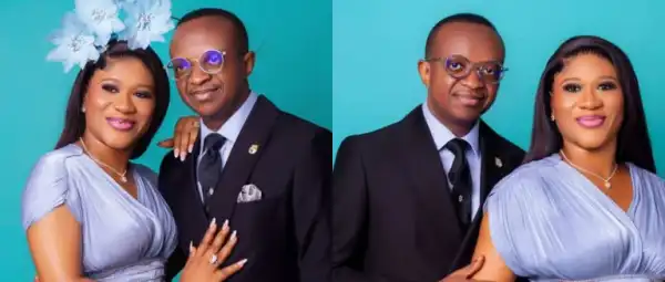 “12 Years with My Divine Compensation” – Sumbo Adeoye, Hubby Marks Anniversary