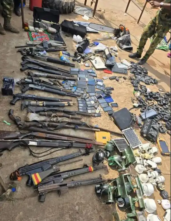 Troops Destroy IPOB, ESN Command Headquarters