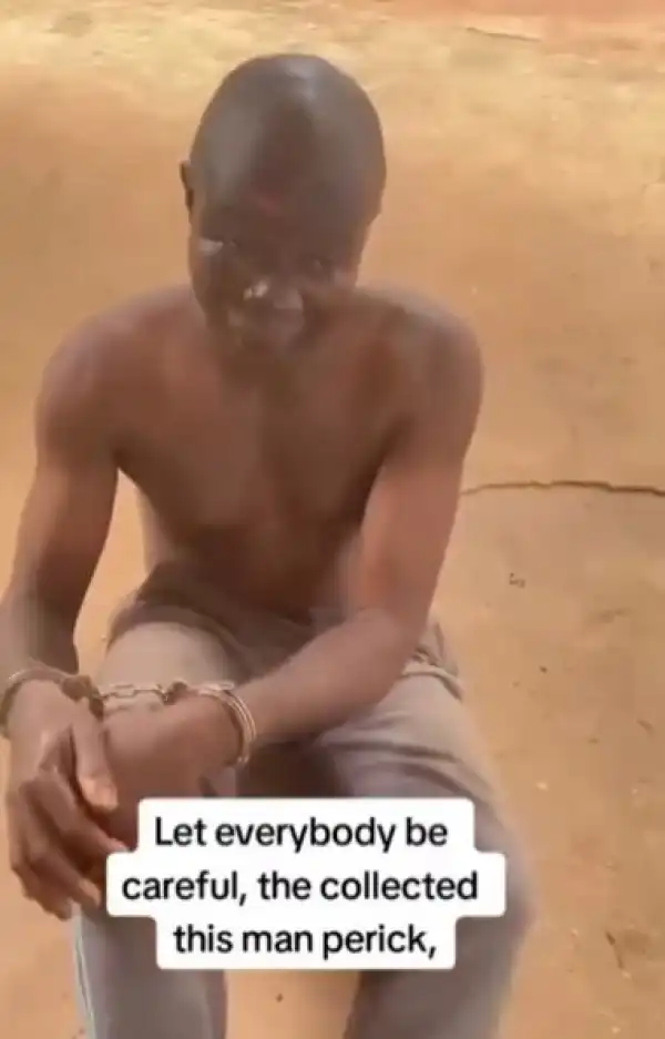 Man Confesses To Stealing A Friend’s Manhood After They Exchanged Greetings (Video)