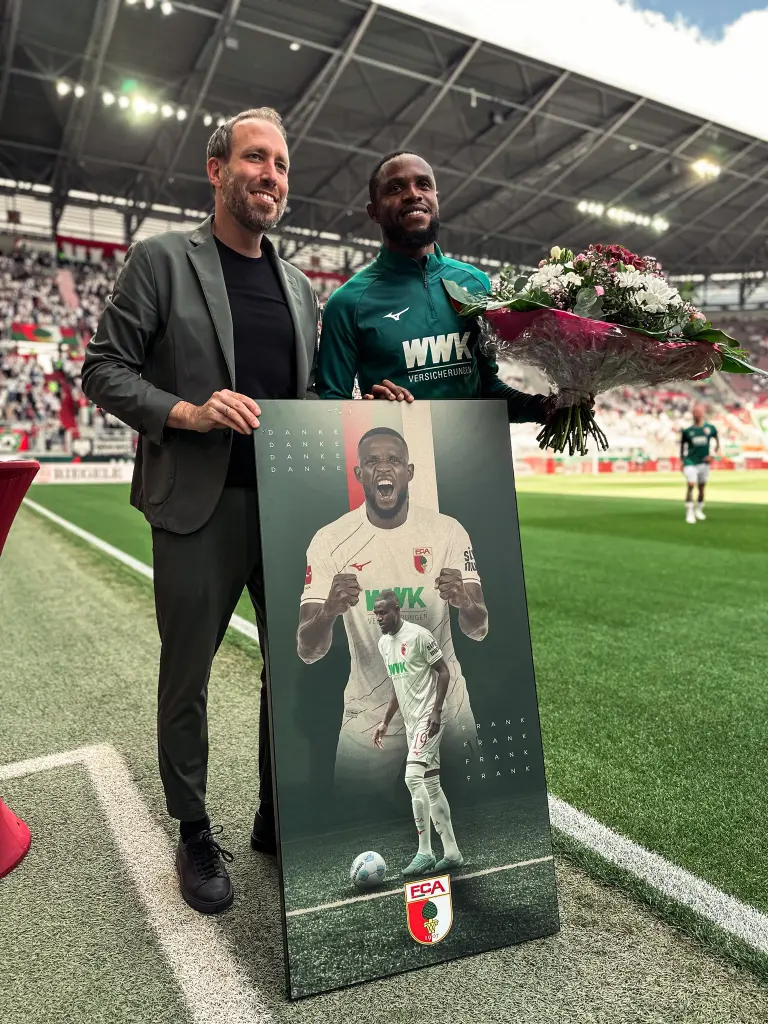 Bundesliga: Augsburg bid Frank Onyeka farewell