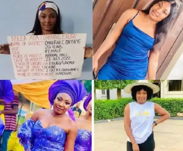 Popular Enugu Wig Vendor Arrested For Drug Trafficking Described Herself As "Small Girl With A Big God" In Facebook Bio
