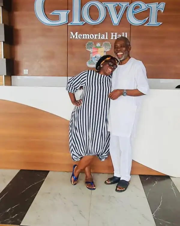 Lovely New Photos of Actors Olu Jacobs and Wife, Joke Silva