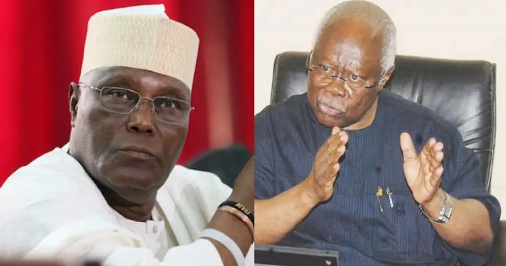 You can’t contest for President under PDP in 2027 – Bode George tells Atiku