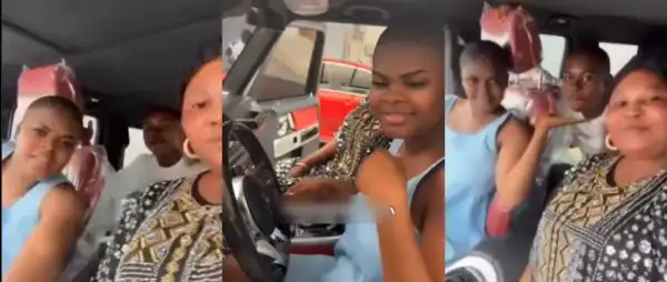 “We’re Inside a G-Wagon” – Jarvis Drives Peller and His Mum Around in Her Husband’s New Ride