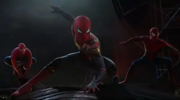 Spider-Man: No Way Home Blu-Ray & Digital Releases Announced with Spider-Men Meme