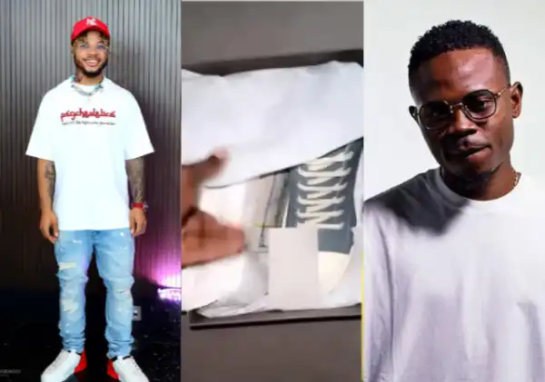 Moments Poco Lee Surprises Rahman Jago With Luxury Shoes And $10,000 On His Birthday