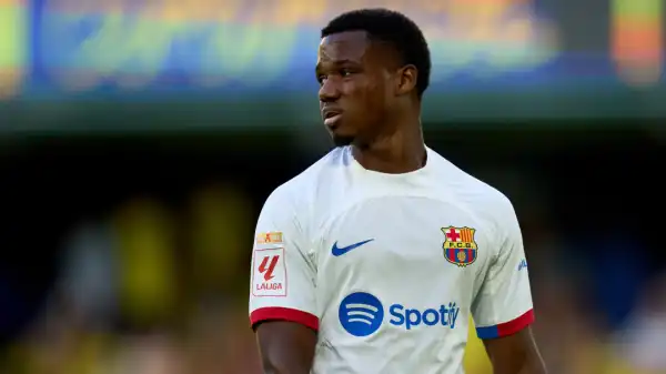 Ansu Fati joins Brighton on loan from Barcelona