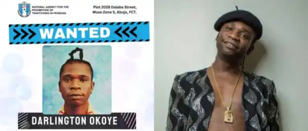 NAPTIP Adds Speed Darlington To International Watchlist, Considers ₦50M Bounty