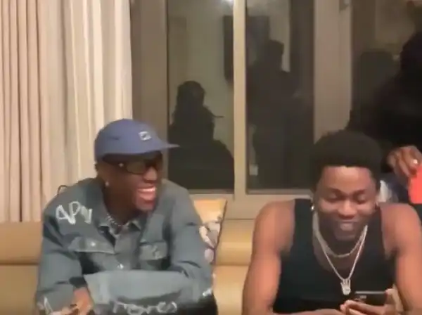 Singers, Omah Lay And Victony Hangout After Twitter War (Video)