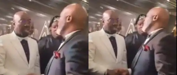 Dino Melaye Snubs Cubana Chiefpriest at Obi Cubana’s Party