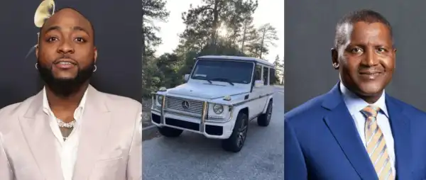 “Dangote Still Drives A 2005 G-Wagon”- Davido Reveals Billionaire’s Humble Approach To Wealth