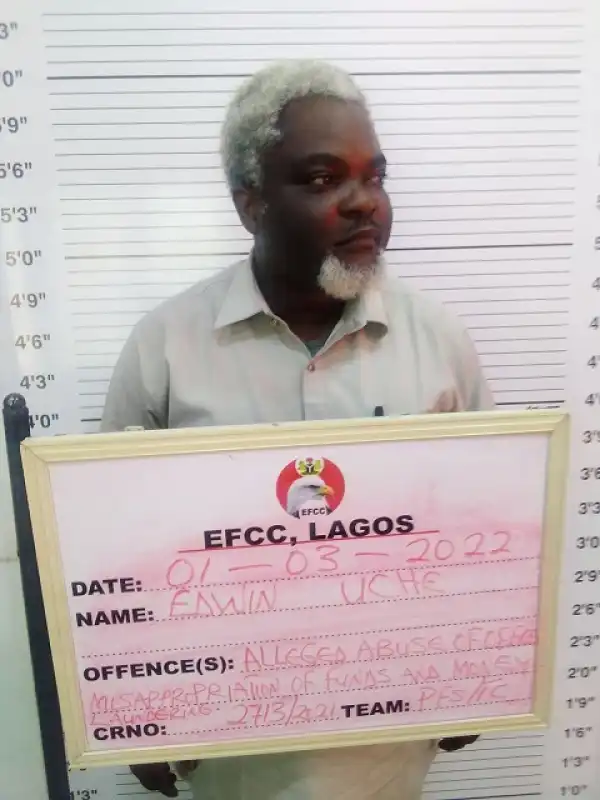 EFCC Re-arraigns Professor Over Alleged N1.47bn Fraud (Photo)