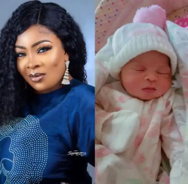 Actress Bidemi Kosoko Welcomes A Baby Girl