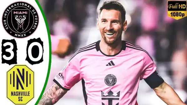 Inter Miami vs Nashville SC 3 - 0 (Champions Cup 2024 Goals & Highlights)