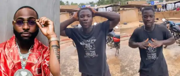 Davido Surprises Ghanaian Tiktoker With $5,000 For Singing His Song “With You”