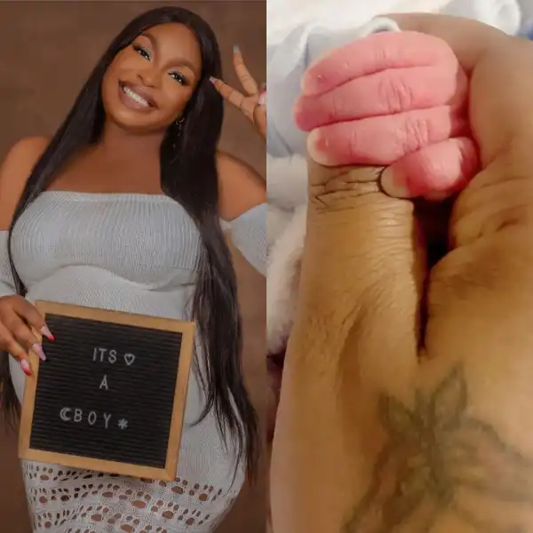 Actress, Nuella Njubigbo Welcomes A Baby Boy (Photo)