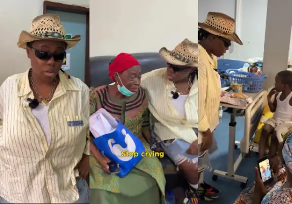 Teni Amazes Fans With Emotional Hospital Visit, Pays Bills & Helps Homeless Widow