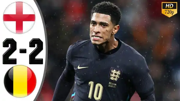 England vs Belgium 2 - 2 (Friendly 2024 Goals & Highlights)