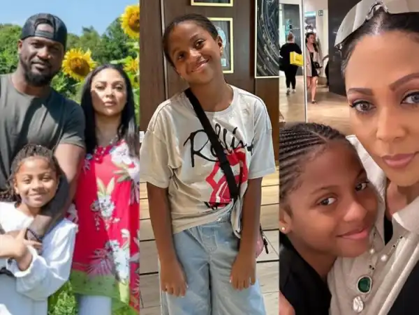 You Are A True Treasure - Peter Okoye and Wife, Lola Omotayo-Okoye Pen Sweet Note to daughter On Her Birthday