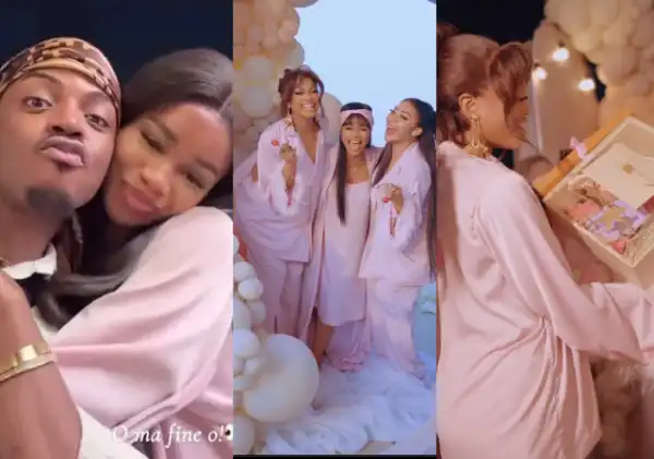 Priscilla Ojo Throws Fancy Bridesmaid Party, Treats Friends With Beautiful Luxury Gifts