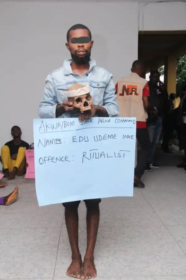 Suspected ritualist arrested with human skull in Akwa Ibom