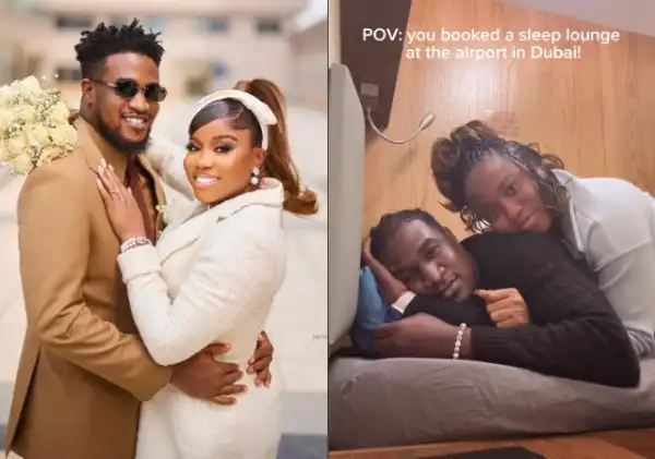 Veekee James’ Sweet Airport Moment With Hubby Trends Online