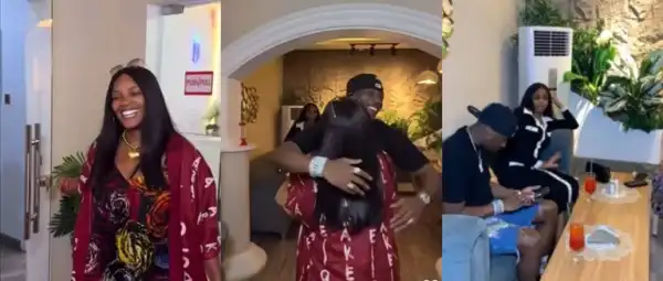 Iyabo Ojo Reunites with Daughter, Priscilla & Husband, Juma Jux Ahead of Nigerian Wedding