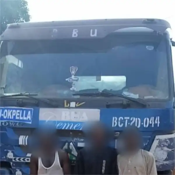 Police arrest 3 for stealing truck loaded with 900 bags of cement in Niger