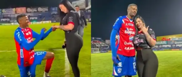 Footballer, Derrikson Quiros Announces Break-Up Three Days After After On-Pitch Proposal