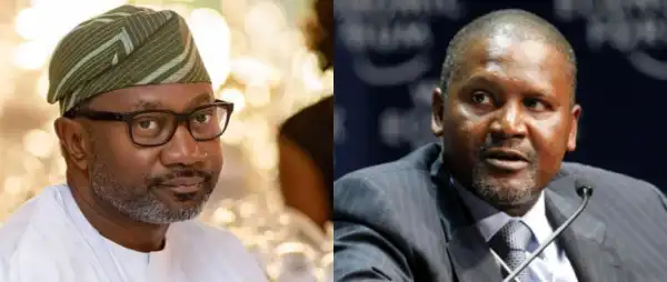 Femi Otedola Celebrates Aliko Dangote on His Birthday