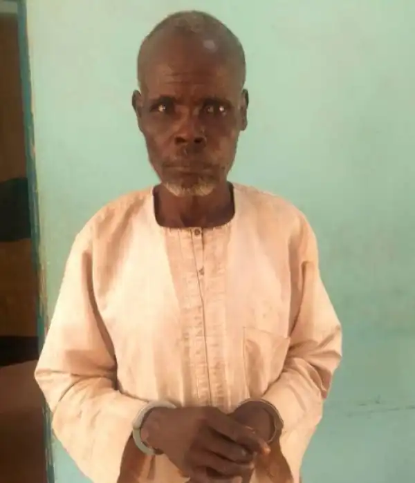 Man, 60, allegedly rapes eight year old girl after luring her with N100 (photo)
