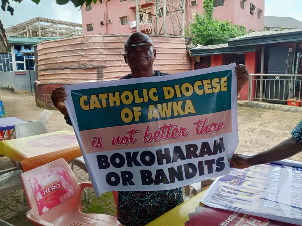 Man demands N25m compensation from Catholic Church for forceful eviction