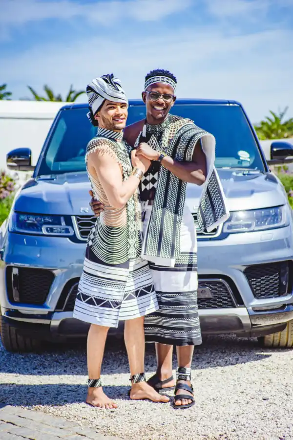 See photos of the newly weded South African gay couple