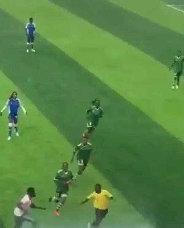 Drama As Female Footballers Attack Male Referee Over Poor Officiating During Match (Video)