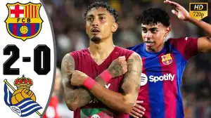 Barcelona vs Real Sociedad 2 - 0 (Laliga 2024 Goals & Highlights)