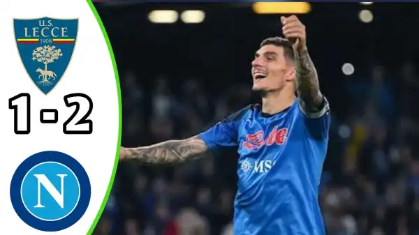 Lecce vs Napoli 1 - 2 (Serie A 2023 Goals & Highlights)