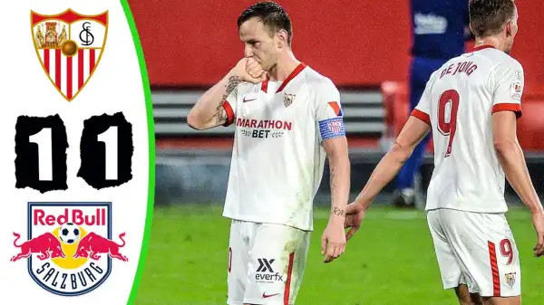 Sevilla vs RB Salzburg 1 − 1 (Champions League 2021 Goals & Highlights)