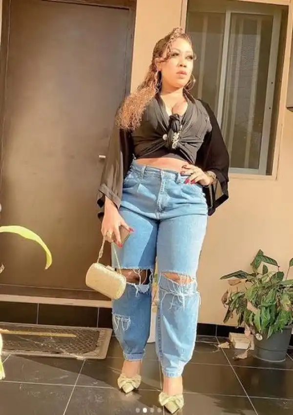 Moyo Lawal Reacts After Lady Requested For Financial Support To Get Plastic Surgery